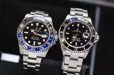 rolex submariner vs gmt master ii pantip|Rolex batman submariner.